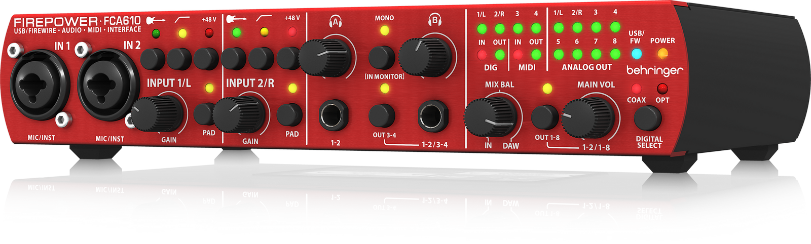 Carte son Behringer Firepower FCA610 - Photo, audio & vidéo