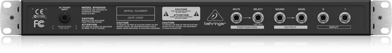 Behringer Guitar Accessories Behringer BTR2000 Ultra-Flexible, Auto-Chromatic 2 Channel Tuner BTR2000 Buy on Feesheh