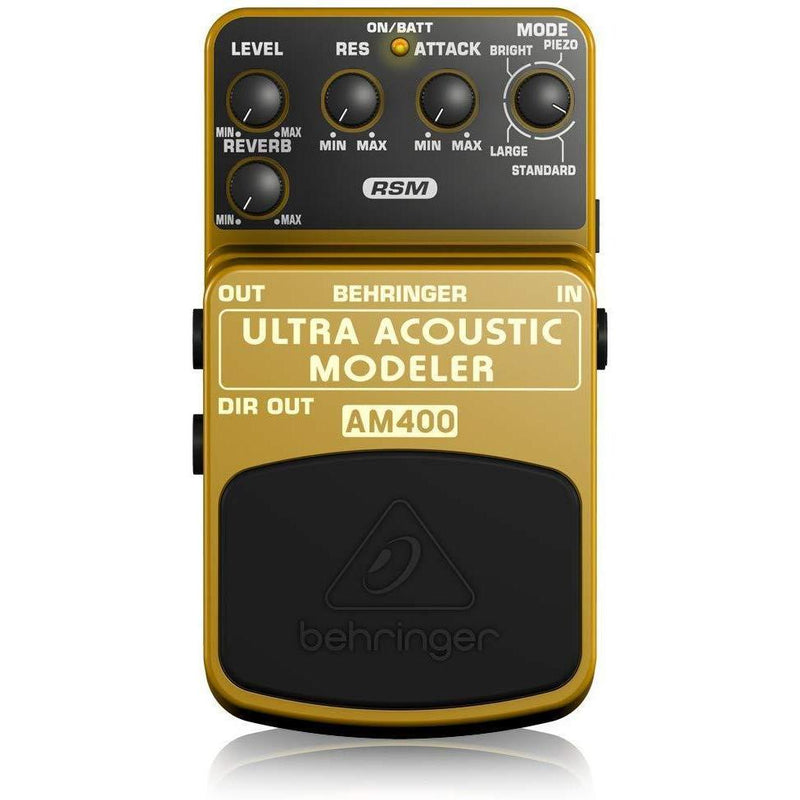 Behringer Guitar Pedals Behringer AM400 Guitar Effects Pedal Electric to Acoustic Guitar Modeling AM400 Buy on Feesheh