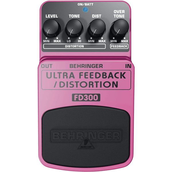 Behringer Guitar Pedals Behringer FD300 Ultra Feedback / Distortion Guitar Effects Pedal FD300 Buy on Feesheh