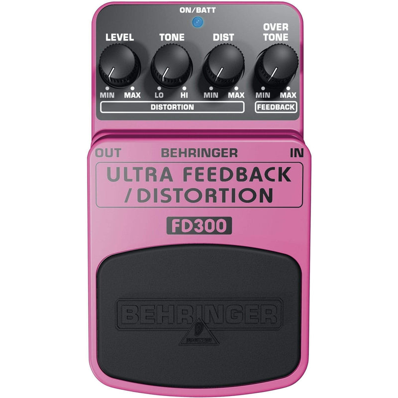 Behringer Guitar Pedals Behringer FD300 Ultra Feedback / Distortion Guitar Effects Pedal FD300 Buy on Feesheh
