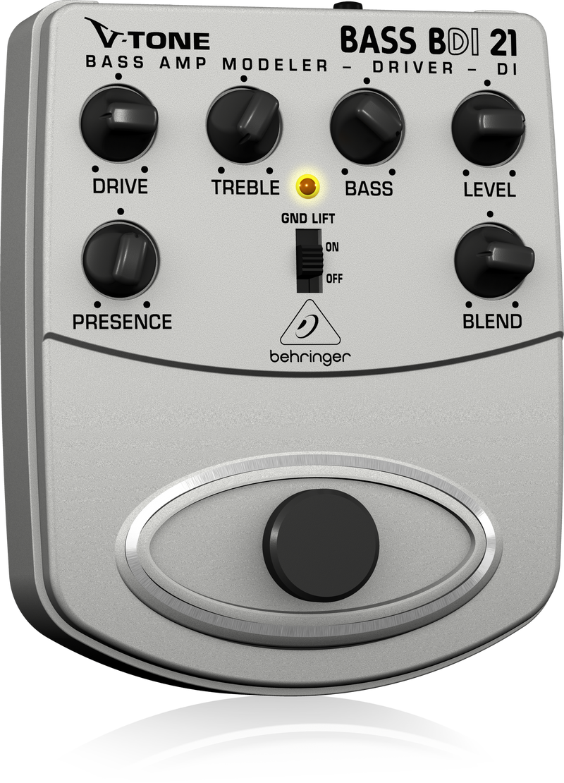 Behringer Guitar Pedals & Effects Behringe BDI21 Bass Amp Modeler/Direct Recording Preamp/DI Box BDI21 Buy on Feesheh