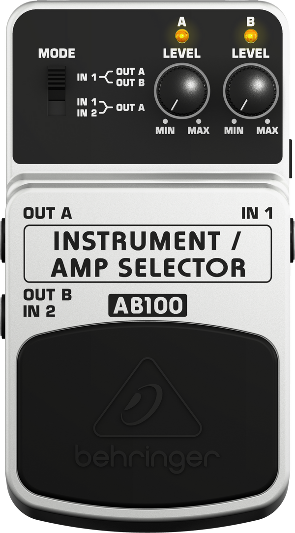 Behringer Guitar Pedals & Effects Behringer AB100 Universal 2-Mode A/B Footswitch AB100 Buy on Feesheh