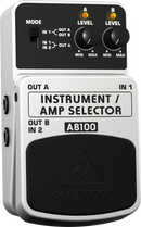 Behringer Guitar Pedals & Effects Behringer AB100 Universal 2-Mode A/B Footswitch AB100 Buy on Feesheh