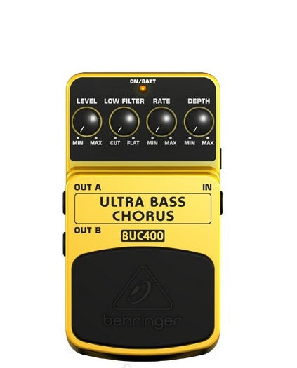 Behringer BUC400 Ultra Bass Chorus Effects Pedal