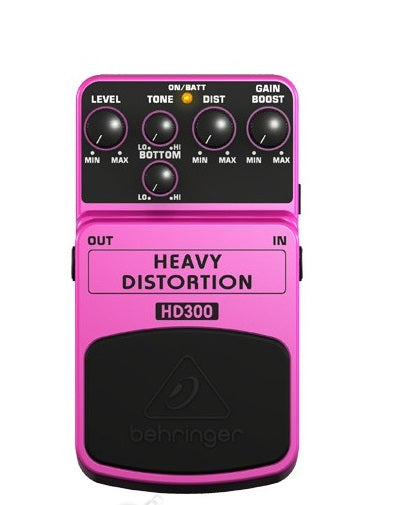 Behringer Heavy Distortion HD300 Guitar Effects Processor