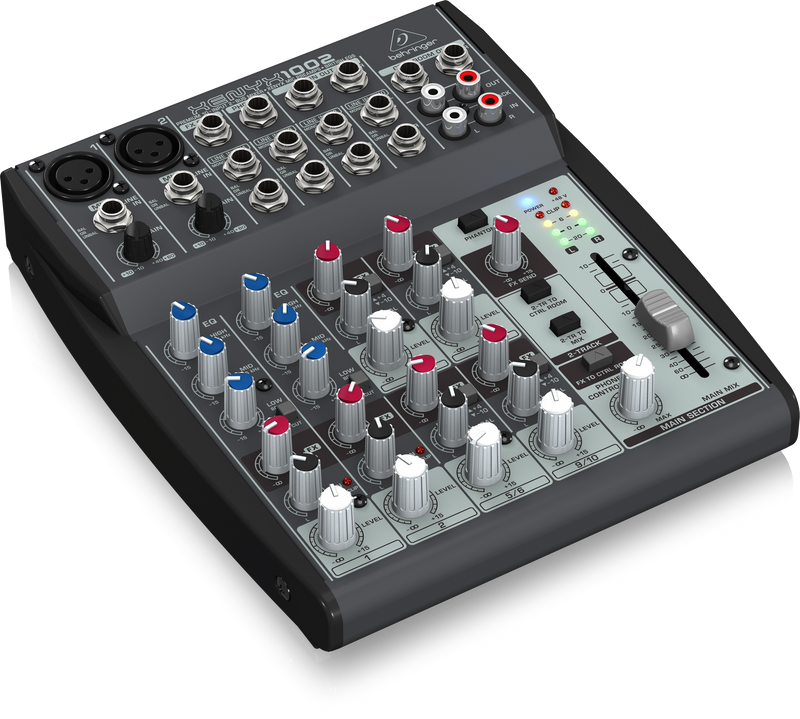 Behringer Mixers Behringer 1002 Mixer Audio 10 CH (2Mono & 4 Stereo) 1002 Buy on Feesheh