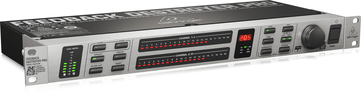 Behringer FBQ2496 feedback suppressor