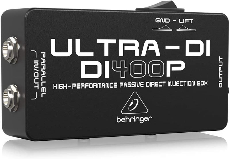 Behringer Pro Audio Accessories Behringer Ultra-DI DI400P 1-channel Passive Instrument Direct Box DI400P Buy on Feesheh