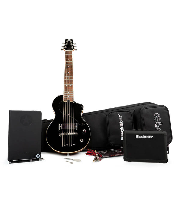 Blackstar Blackstar Carry-on Deluxe Travel Guitar Pack in Jet Black With Fly3 BT BA184080 Buy on Feesheh