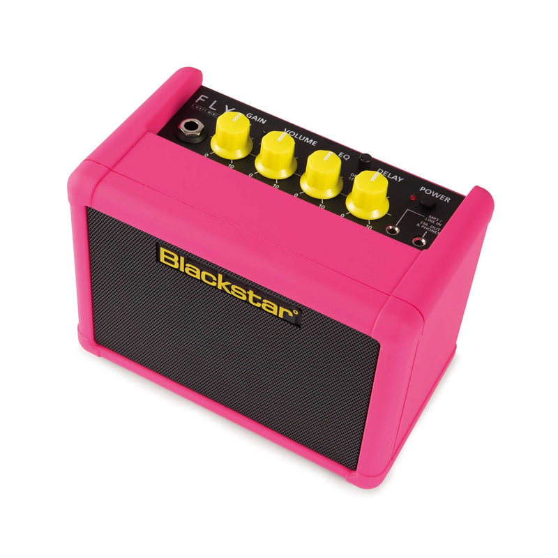 Blackstar Guitar Amplifiers Blackstar Fly 3 Day Neon Pink 3 Watt Mini Guitar Combo Amplifier Special Edition Color BA102087 Buy on Feesheh