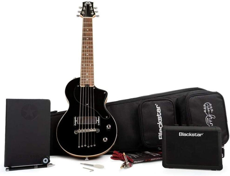 Blackstar Guitars Carry-on Travel Guitar Pack in Jet Black With Amplug BA184060 Buy on Feesheh