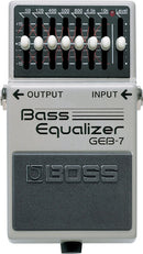 Boss Bass Guitar Pedals & Effects Boss GEB-7 7-band Bass EQ Pedal GEB-7(T) Buy on Feesheh
