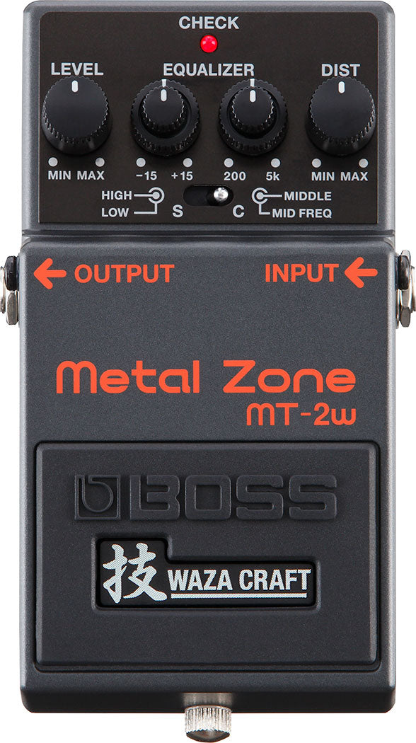 Boss Guitar Pedals & Effects Boss MT-2W Waza Metal Zone Distortion Pedal MT-2W Buy on Feesheh