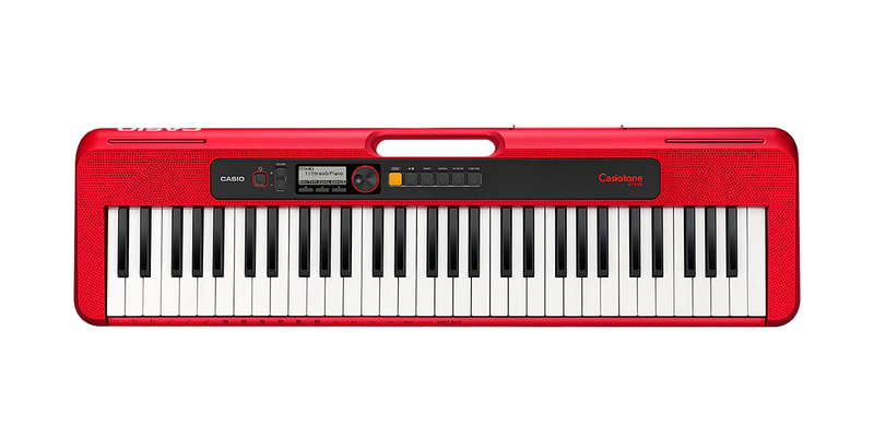 Casio Keyboards Casiotone CT-S200 Red + ADE95100 LE Power Adapter 782190 Buy on Feesheh