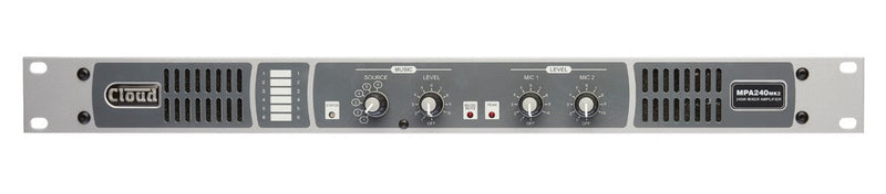 Cloud Cloud MPA240MK2EK 240 Watts RMS output @ 4Ω-8Ω-70V-100V Digital amplifier MPA240MK2EK Buy on Feesheh