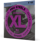 D'Addario Bass Guitar Strings D'Addario EPS520 ProSteels Electric Guitar Strings, Super Light, 9-42 EPS520 Buy on Feesheh