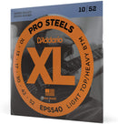 D'Addario Bass Guitar Strings D'Addario EPS540 ProSteels Electric Guitar Strings, Light Top/Heavy Bottom, 10-52 EPS540 Buy on Feesheh