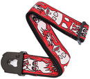 D'Addario D'Addario 50mm Planet Lock Joe Satriani Guitar Strap - Flames 50PLJS02 Buy on Feesheh