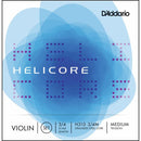 D'Addario D'Addario H610 Helicore Double Bass String Set - 3/4-size Medium Tension H610 3/4M Buy on Feesheh