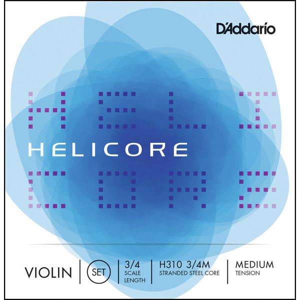 D'Addario D'Addario H610 Helicore Double Bass String Set - 3/4-size Medium Tension H610 3/4M Buy on Feesheh