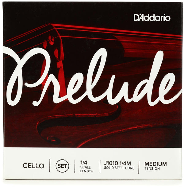D'Addario D'Addario J1010 Prelude Cello Strings - 1/4 Size Medium Tension J1010 1/4M Buy on Feesheh