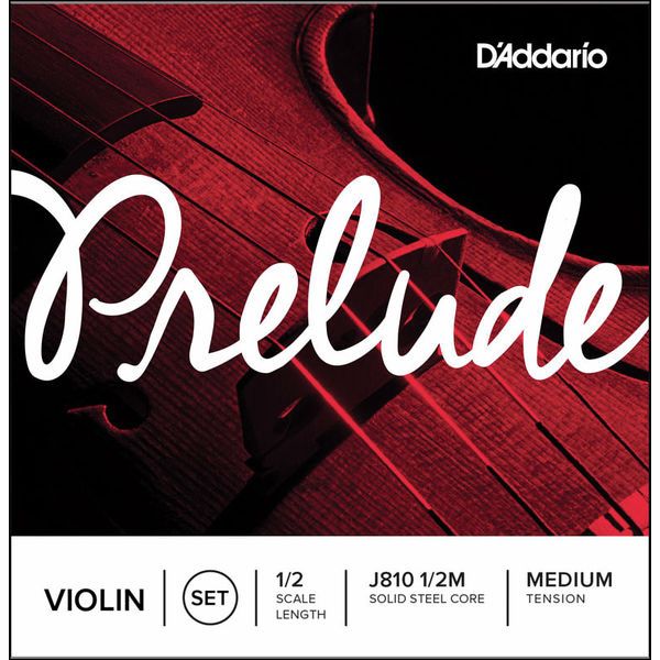D'Addario D'Addario J810 Prelude Violin String Set - 1/2 Size J810 1/2M Buy on Feesheh