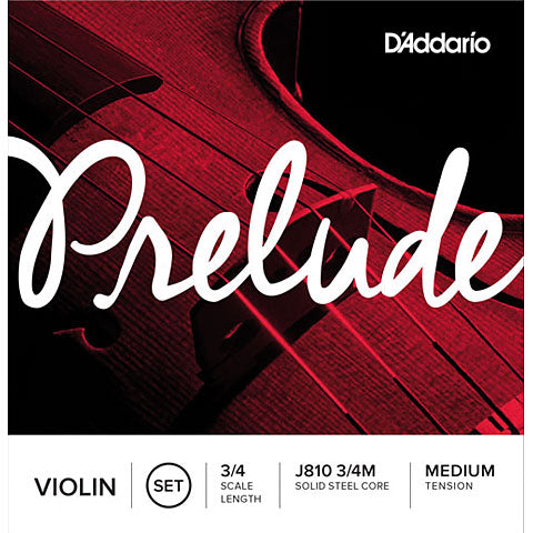 D'Addario D'Addario J810 Prelude Violin String Set - 3/4 Size J810 3/4M Buy on Feesheh