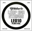 D'Addario D'Addario LE010 Plain Steel Loop End Single String, .010 LE010 Buy on Feesheh