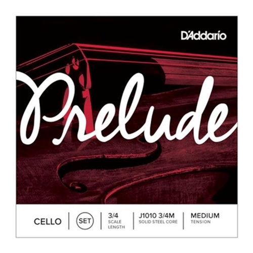 D'Addario D'Addario Prelude Cello String Set, 3/4 Scale, Medium Tension 10103/4M Buy on Feesheh