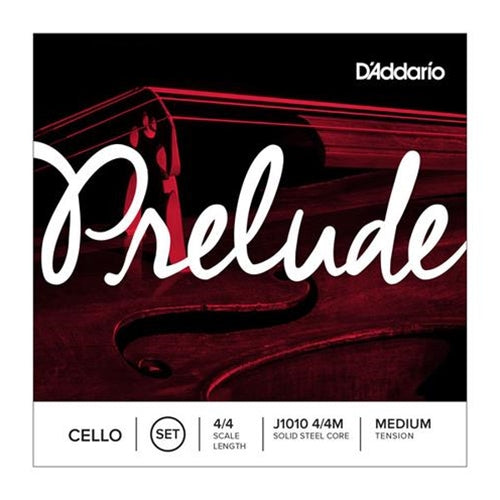 D'Addario D'Addario Prelude Cello String Set, 4/4 Scale, Medium Tension J10104/4M Buy on Feesheh