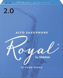 D'Addario D'Addario RJB1020 - Royal Alto Saxophone Reeds - 2.0 (10-pack) RJB1020 Buy on Feesheh
