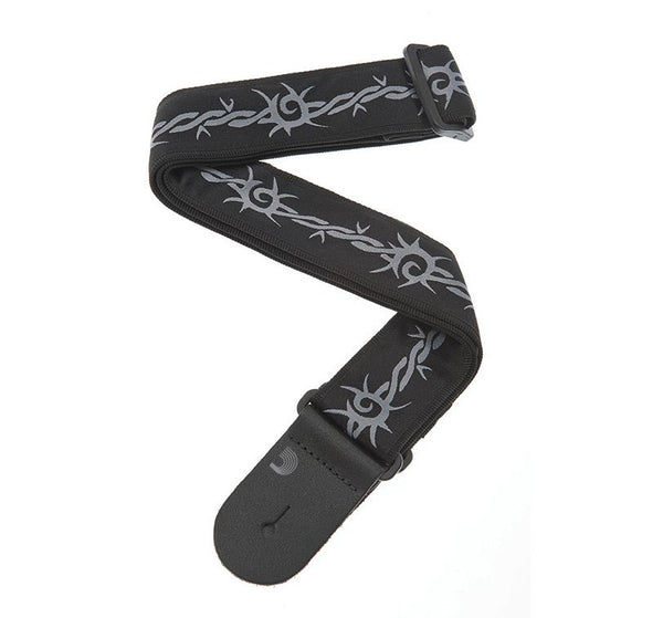 D'Addario Guitar Accessories D'Addario 50F04 Woven Guitar Strap, Barbed Wire 50F04 Buy on Feesheh