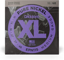 D'Addario Guitar Strings D'Addario EPN115 Pure Nickel Electric Guitar Strings, Blues/Jazz Rock, 11-48 EPN115 Buy on Feesheh