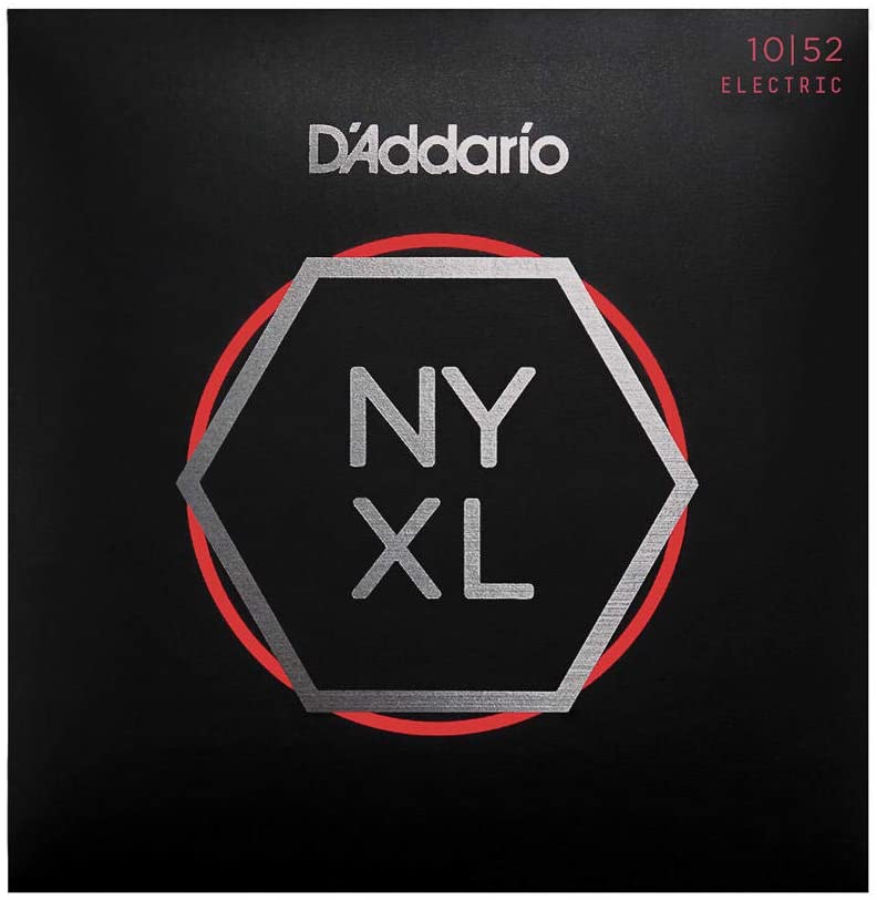 D'Addario Guitar Strings D'Addario NYXL1052 Nickel Wound Electric Guitar Strings, Light Top / Heavy Bottom, 10-52 NYXL1052 Buy on Feesheh