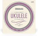 D'Addario Ukulele Strings D'Addario EJ87C Titanium Ukulele Strings, Concert J87C Buy on Feesheh