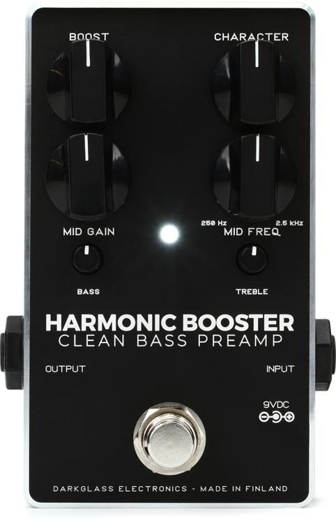 Darkglass Bass Guitar Pedals & Effects DefaultTitle Darkglass Harmonic Booster Clean Bass Preamp Pedal HARMONIC BOOSTER Buy on Feesheh