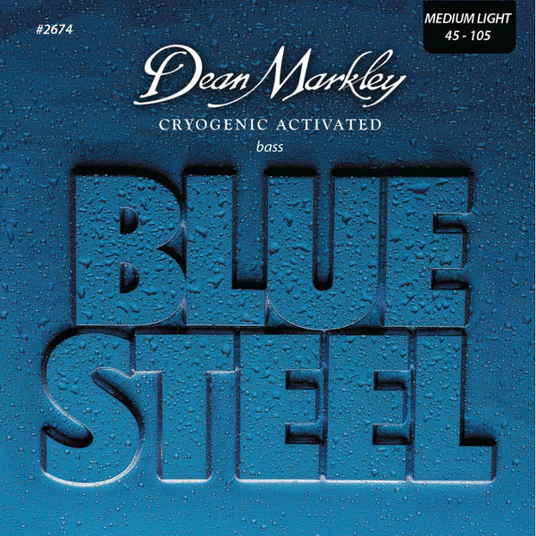 Dean Markley Bass Guitar Strings Dean Markley Set of 4 String Bass Blue Steel 45 - 105 Medium Light Gauge 2,674 Buy on Feesheh