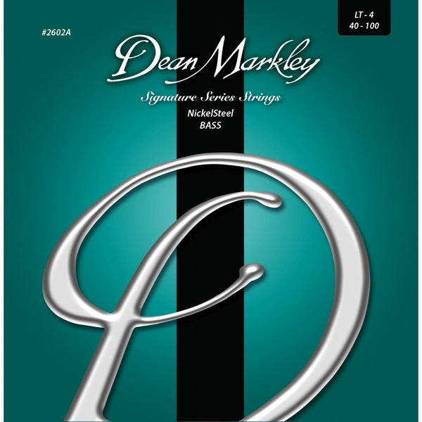 Dean Markley Bass Guitar Strings Dean Markley Set of 4 String Bass Nickel Steel 40 - 100 Light Gauge 2602A Buy on Feesheh