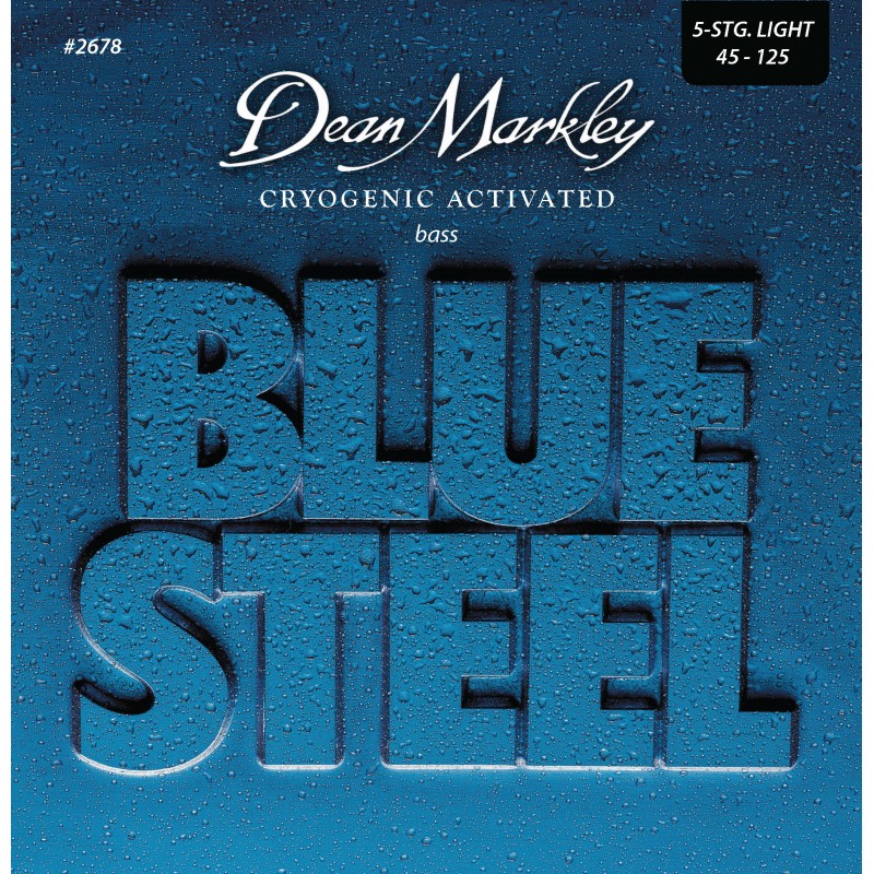 Dean Markley Bass Guitar Strings Dean Markley Set of 5 String Bass Blue Steel 45 - 125 Light Gauge 2,678 Buy on Feesheh