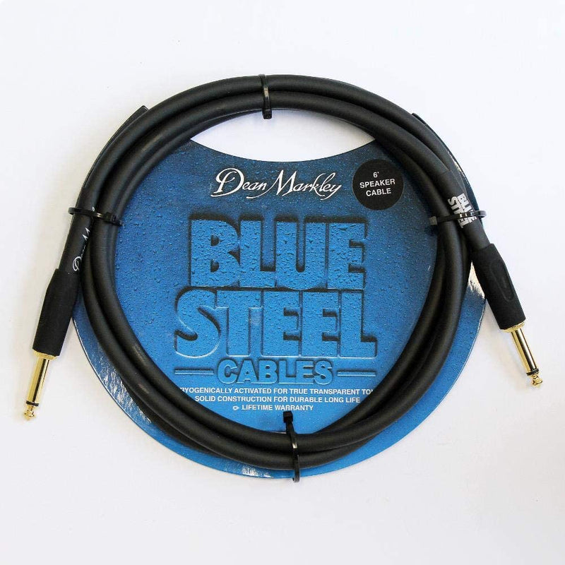 Dean Markley Cables and Adapters Dean Markley Blue Steel Cable - 6" Speaker Cable BSSP6S Buy on Feesheh