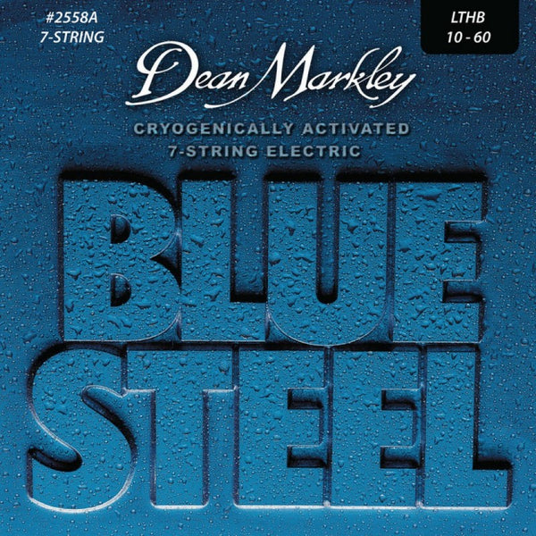 Dean Markley Guitar Strings Dean Markley Blue Steel 0.10 - 0.60 Light Top Heavy Bottom Gauge - Electric Guitar 7-String Set 2558A Buy on Feesheh