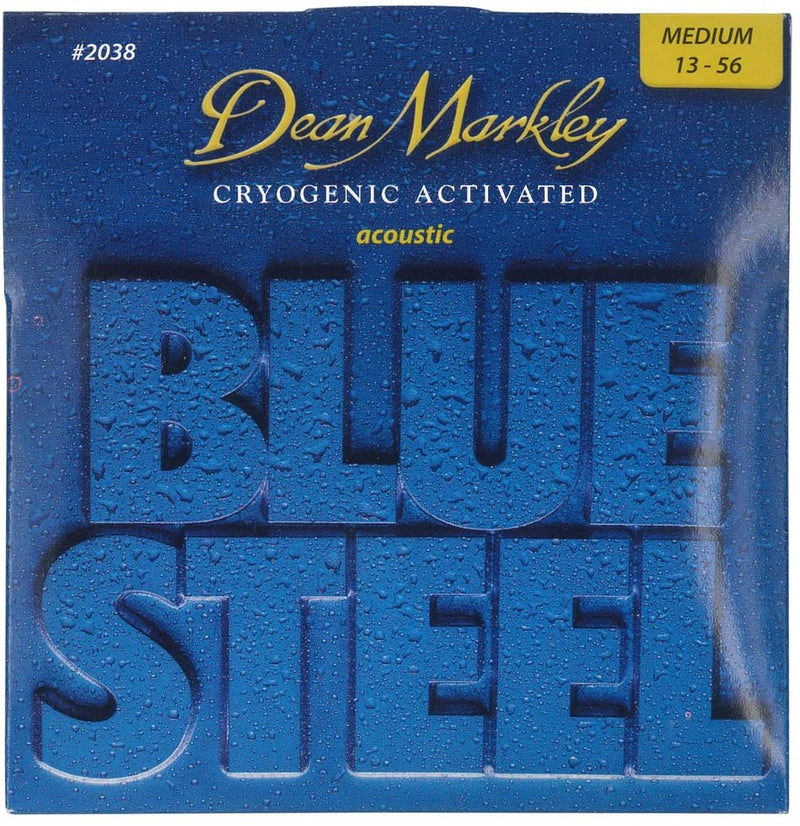 Dean Markley Guitar Strings Dean Markley Blue Steel 13 - 56 Medium Gauge - Acoustic Guitar String Set 2,038 Buy on Feesheh