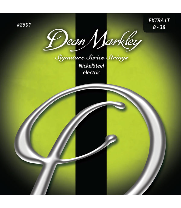 Dean Markley Guitar Strings Dean Markley Nickel Steel 0.08 - 0.38 Extra Light Gauge - Electric Guitar String Set 2,501 Buy on Feesheh