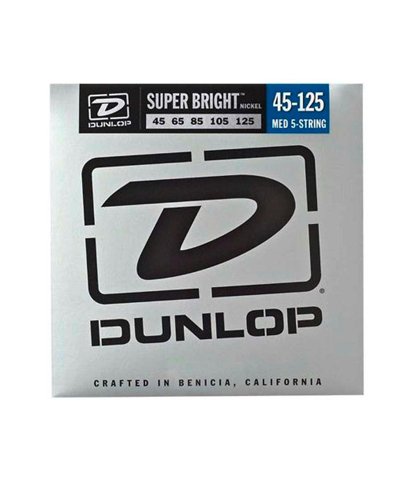 Dunlop DBSBN45125 Super Bright Nickel Wound Bass String