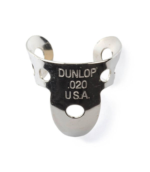 DUNLOP - 33P.020 Nickel Silver Finger & Thump Picks .020MM