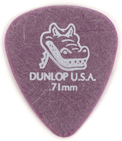 DUNLOP - 417R.71 Gator Grip Guitar Pick .71MM