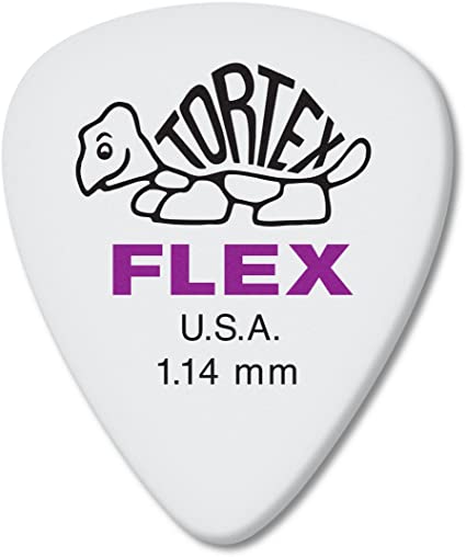 DUNLOP - 428R1.14 Tortex Flex Standard Guitar Pick 1.14MM