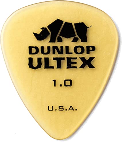 DUNLOP - 433R1.0 Ultex Sharp Guitar Pick 1.0MM