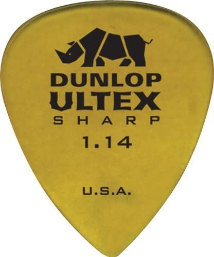 DUNLOP - 433R1.14 Ultex Sharp Guitar Pick 1.14MM